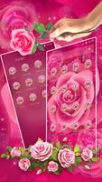 Pink Rose Love Theme ảnh chụp màn hình 2