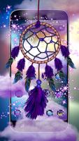 Purple Dream Catcher Thème Affiche