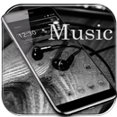 Noir musique thème wallpaper APK