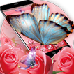 🌺🌺🌺Pink Rose Butterfly Theme