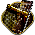 Explode Mortar Gold Theme icône