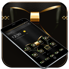 Black Golden Business Luxury Theme icône