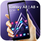 Purple Tech Theme for Galaxy A8 图标