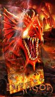 Fire Dragon Theme पोस्टर