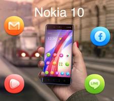Theme for New Nokia 10 HD: Nokia 10 Skin Themes تصوير الشاشة 1