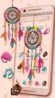 Salmon Pastel Dreamcatcher Theme screenshot 2