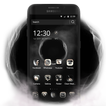Theme for Huawei P8 & P10 Black Elegant Smoke