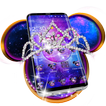 Galaxy Minnie Sparkly Bowknot Theme