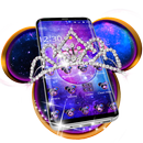 Thème bowknot scintillant Galaxy Minnie APK