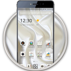 Silk Milky White Theme icon