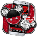 Thème de souris à paillettes de diamant APK