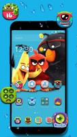 Angry bird wallpaper theme-poster