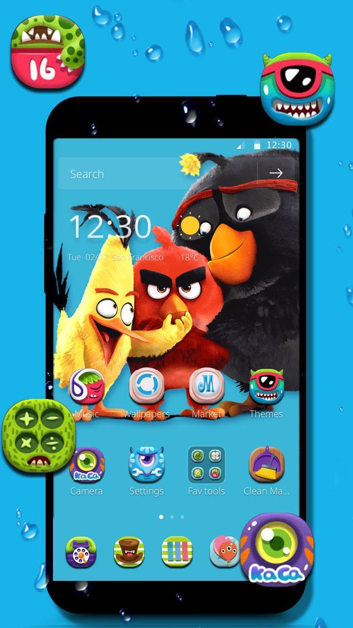 Angry Bird Wallpaper Theme For Android Apk Download