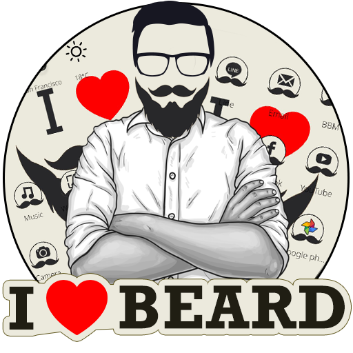 I Love Beard Theme