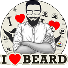 I Love Beard Theme biểu tượng