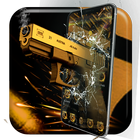 Gold Revolver Gun AK47 SMG Theme icono