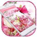 Pink Flower Theme APK