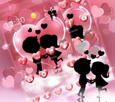 Cute Romantic Love Theme Affiche