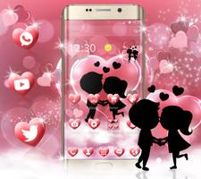 2 Schermata Cute Romantic Love Theme