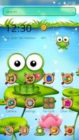 Nutty Bullfrog Theme Affiche