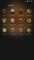 The golden skeleton theme of Athena ICON 截图 1