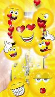 Poster Cute Zipper  Emoji Theme