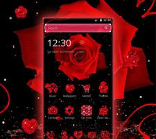 Red Rose Valentine’s Day Theme स्क्रीनशॉट 2