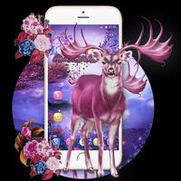 پوستر 3D dynamic dream elk theme