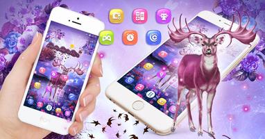 3D dynamic dream elk theme ảnh chụp màn hình 3