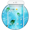 Sprinkling Water Drops Theme APK