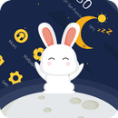 Cute rabbit theme APK