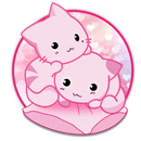 Adorable Cute Kitten Theme APK