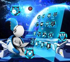 Galaxy Space Theme اسکرین شاٹ 2