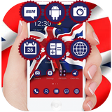 2018 British flag theme icône