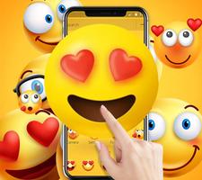 Crazy Emoji Funny Emoticon Theme تصوير الشاشة 2