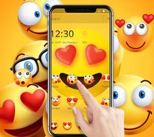 Crazy Emoji Funny Emoticon Theme تصوير الشاشة 3