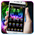 Forest Neon Lion Theme آئیکن