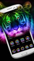 Forest Neon Lion Live Wallpaper screenshot 1