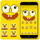 Cartoon Yellow Sponge Baby Theme icône