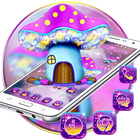 Sparkling Mushroom House Theme ícone