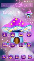 Sparkling Mushroom Castle Theme Ekran Görüntüsü 3