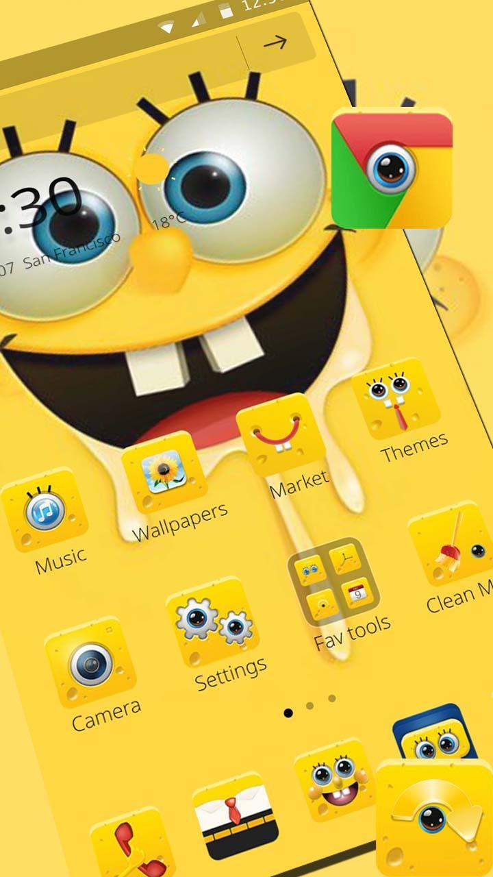 Cartoon Spongebob  Wallpaper  Theme for Android  APK Download