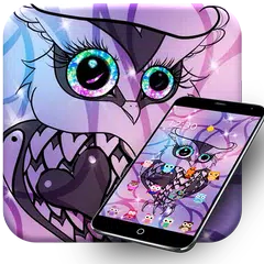 Magic Sparkle Owl Lucky Theme APK download