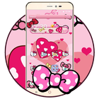 Boetie theme, Pink Princess dream and lovely kitty ikona