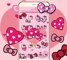 برنامه‌نما Boetie theme, Pink Princess dream and lovely kitty عکس از صفحه
