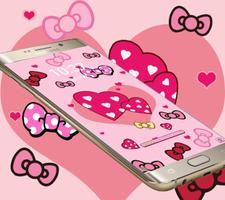 برنامه‌نما Boetie theme, Pink Princess dream and lovely kitty عکس از صفحه