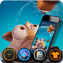 Ice Age wallpaper theme  squirrel theme aplikacja