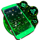 Neon Green Theme icône