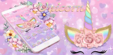 Theme Flower Unicorn Dream