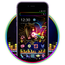 Neon Disc Jockey Theme APK